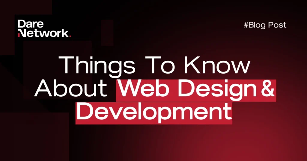 Things To Know About Web Design & Development